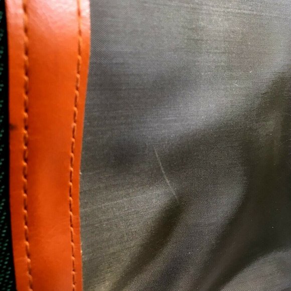 Mr Roberts RARE Olive Green Carry On Travel Bag - Picture 10 of 12